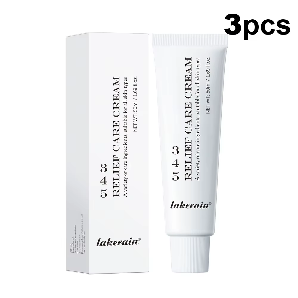 345 Relief Cream Comprehensive Solution to Skin Problems Anti-Sugar and Antioxidant Brightening Skin Improving Acne Marks Moistu